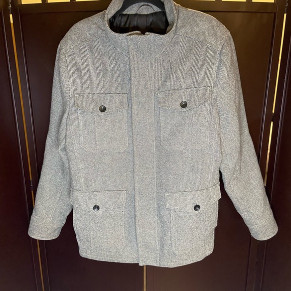 Men’s Tweed Style Jacket - Picture 1 of 9